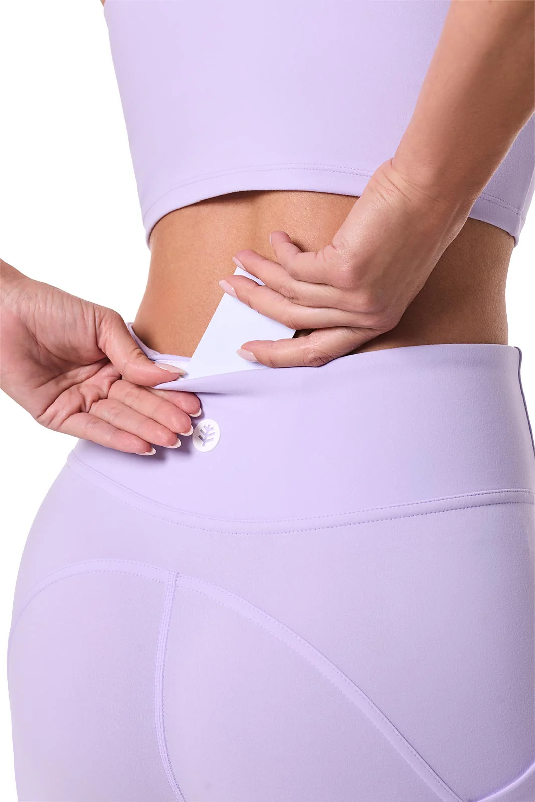 Women's Ananda Bike Shorts | Lavendula - Image 6