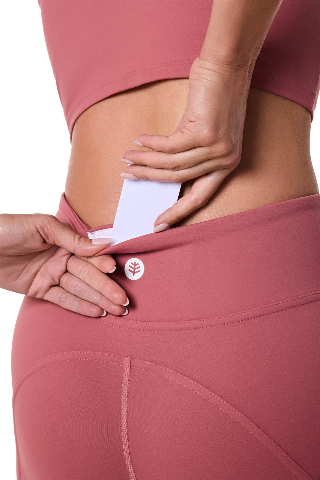 Women's Ananda Bike Shorts | Terracotta Rose - Image 6
