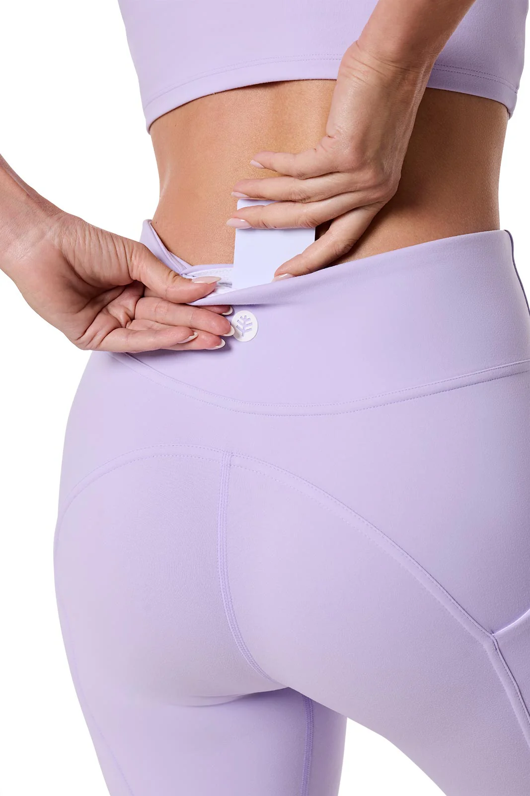 Women's Ananda Yoga Legging | Lavendula - Image 5