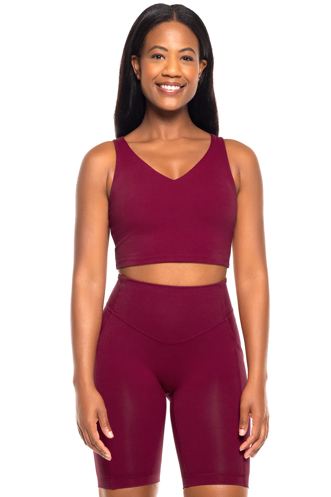 Women's Ananda Long Line Sports Bra | Regular Parent