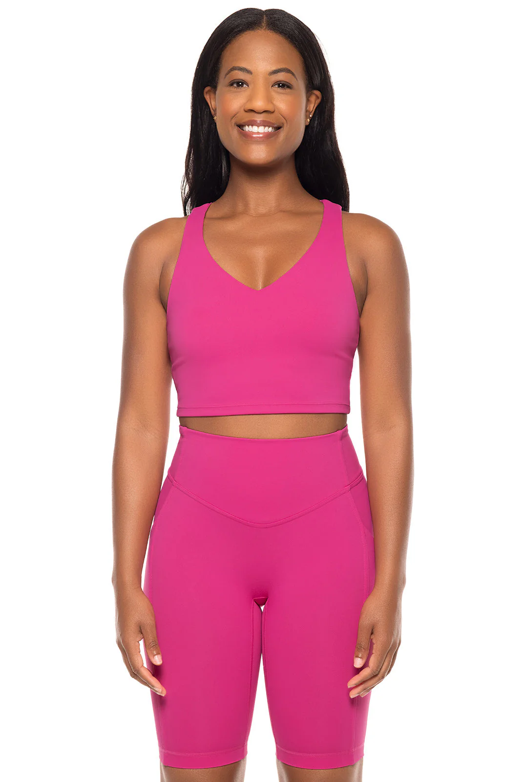 Women's Ananda Long Line Sports Bra | Regular Parent - Image 5