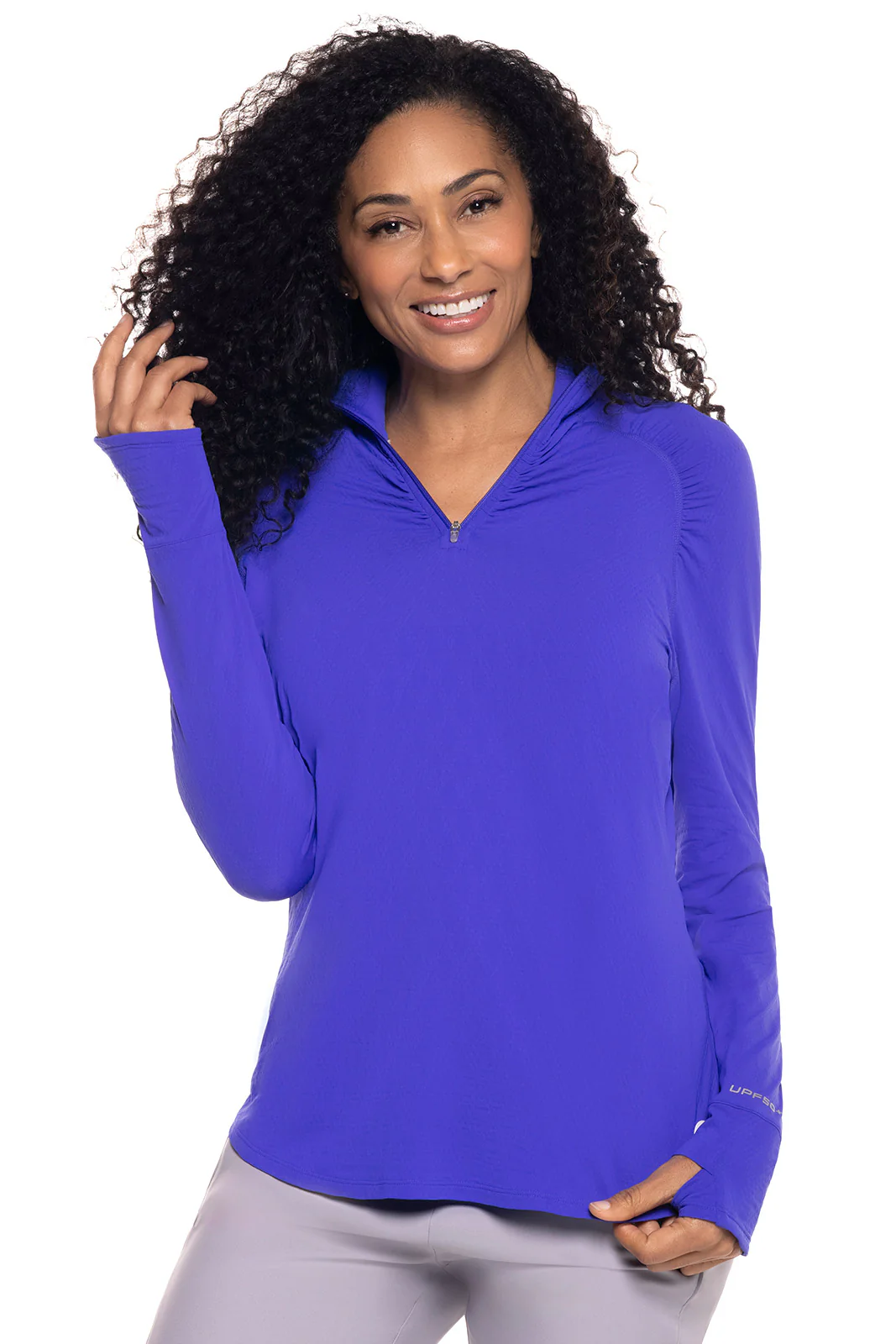 Women's Golf Quarter-Zip Sun Shirt | Regular Parent - Image 2