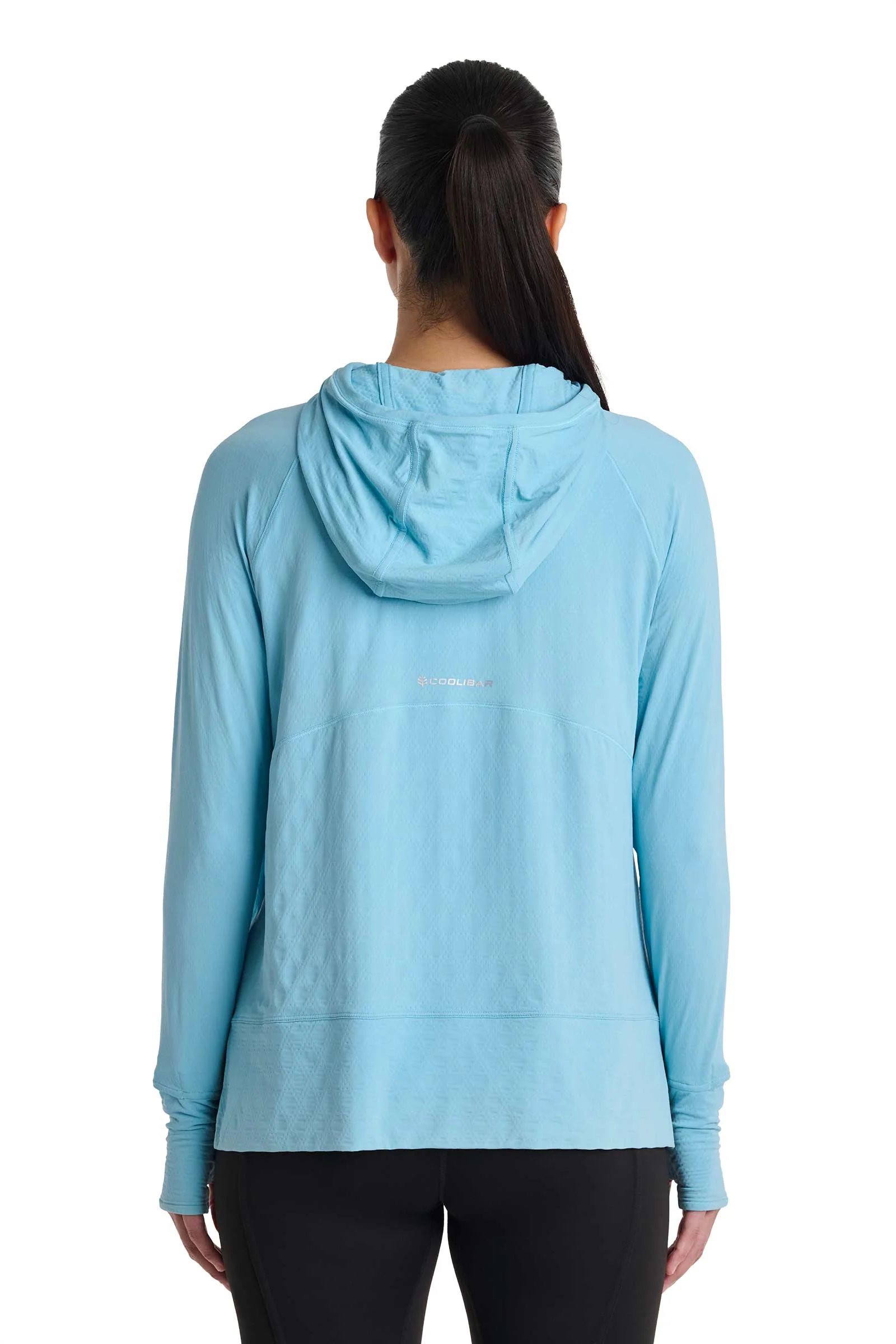 Women's Arabella Hoodie | Arctic Blue Diamond Jacquard - Image 8