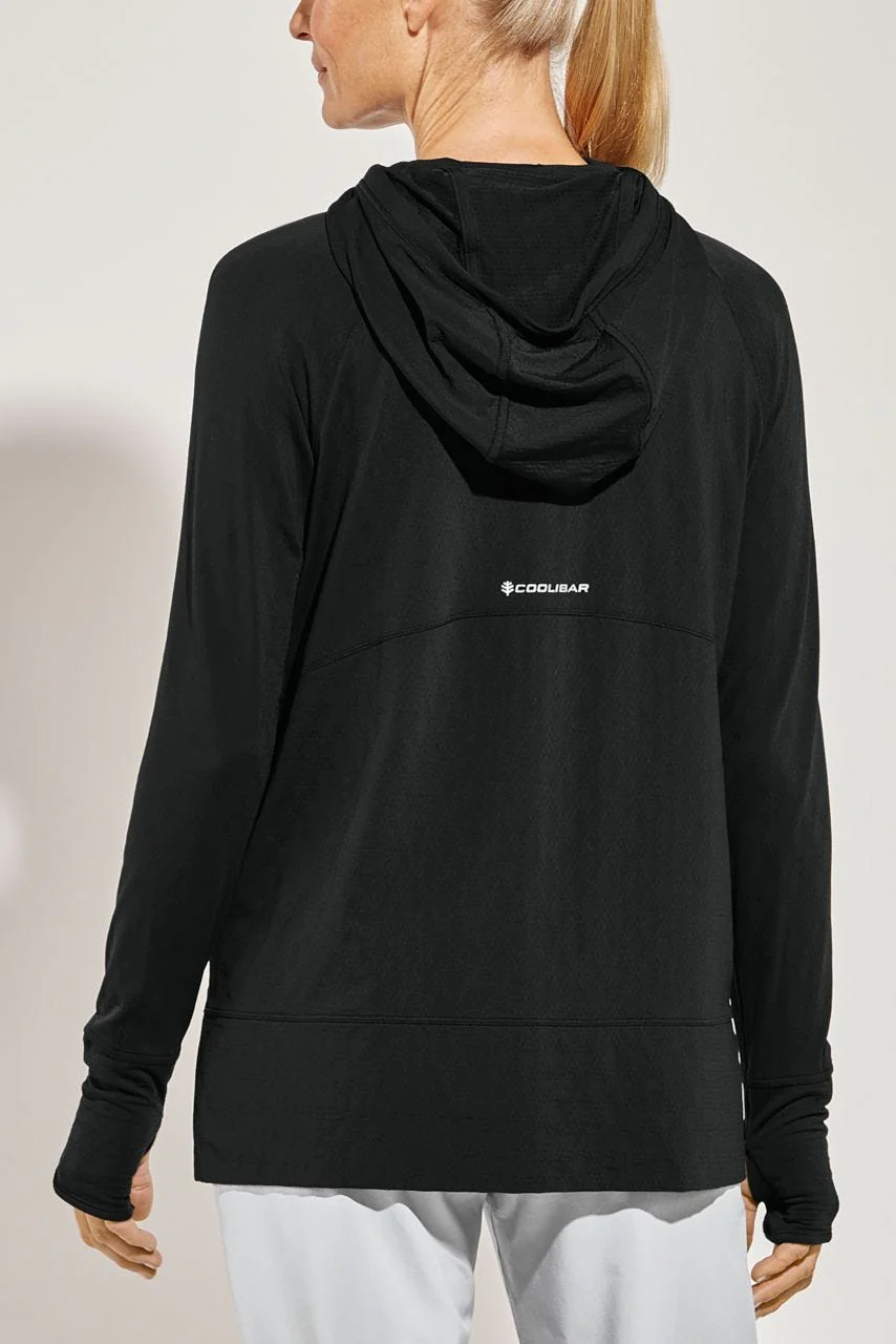 Women's Arabella Hoodie | Black Diamond Jacquard - Image 3