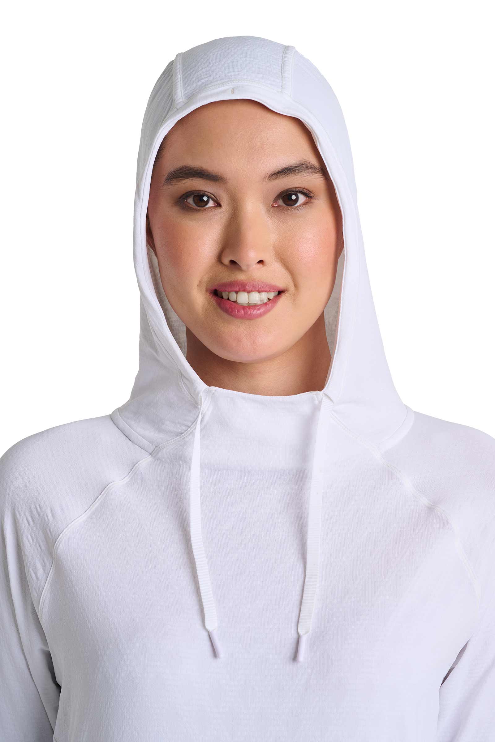 Women's Arabella Hoodie | White Diamond Jacquard - Image 6