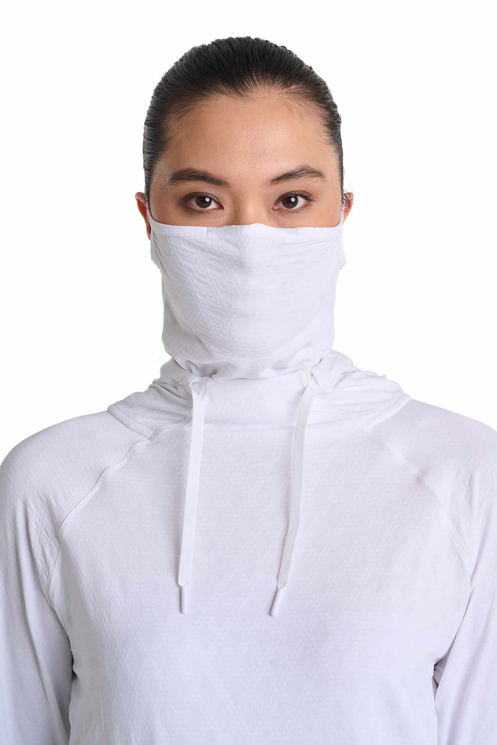 Women's Arabella Hoodie | White Diamond Jacquard - Image 8