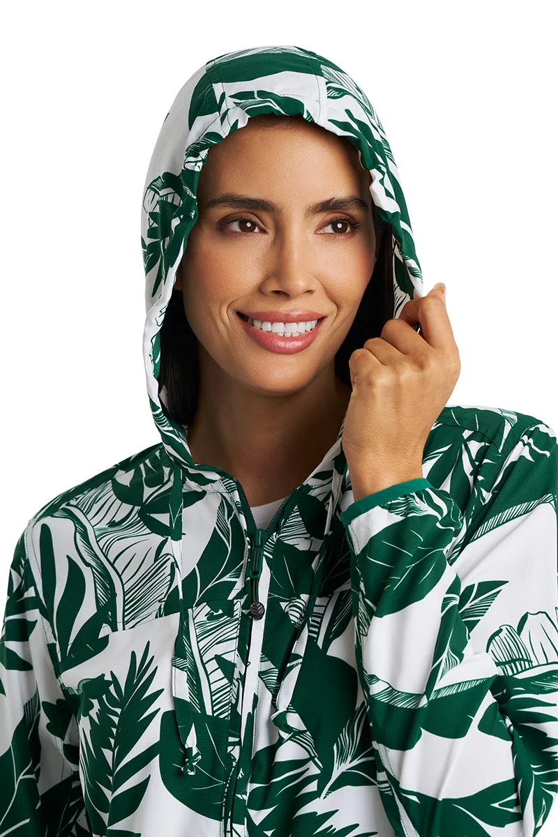 Women's Arcadian Packable Jacket | Eden Palm Paradise - Image 4