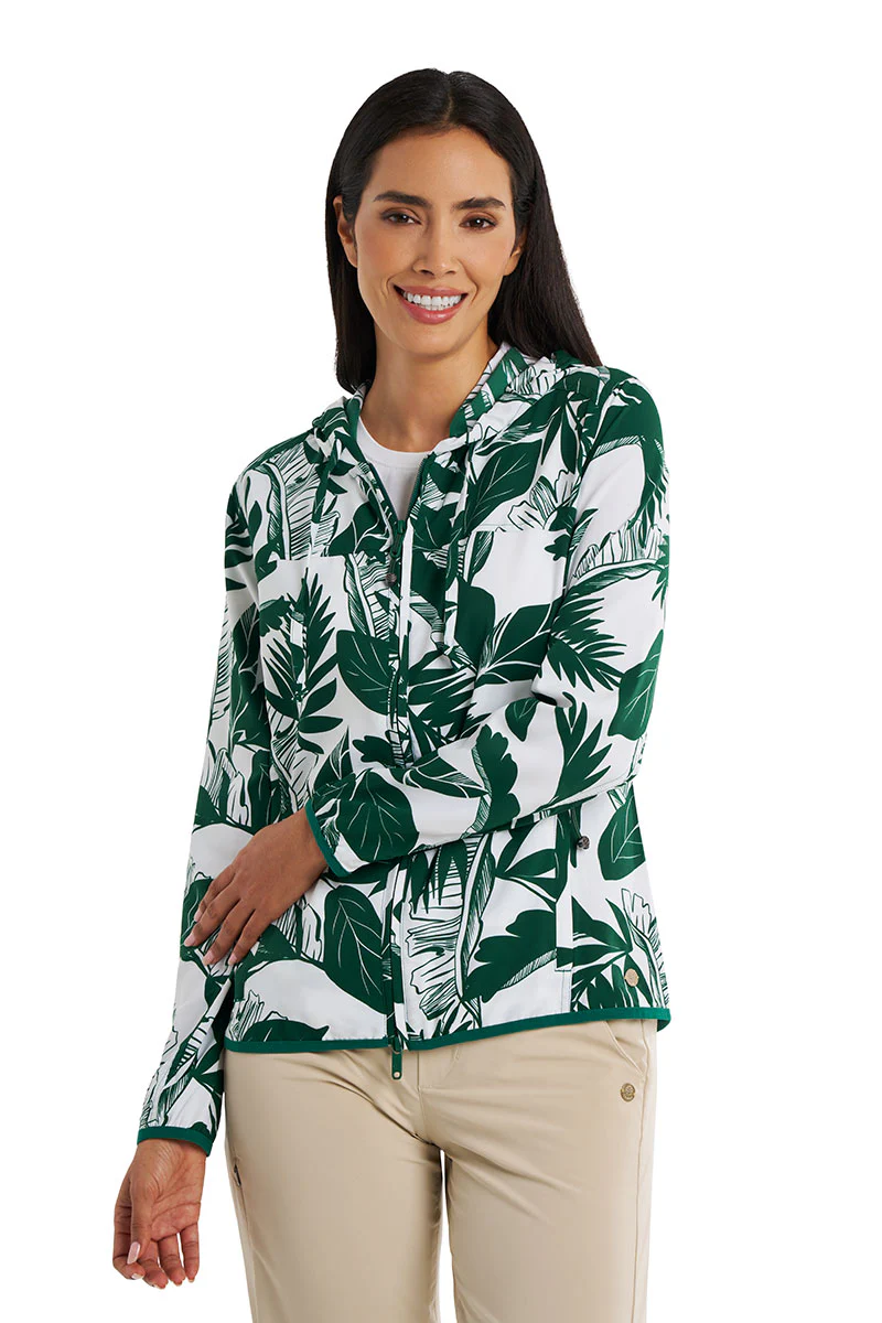 Women's Arcadian Packable Jacket | Eden Palm Paradise - Image 5