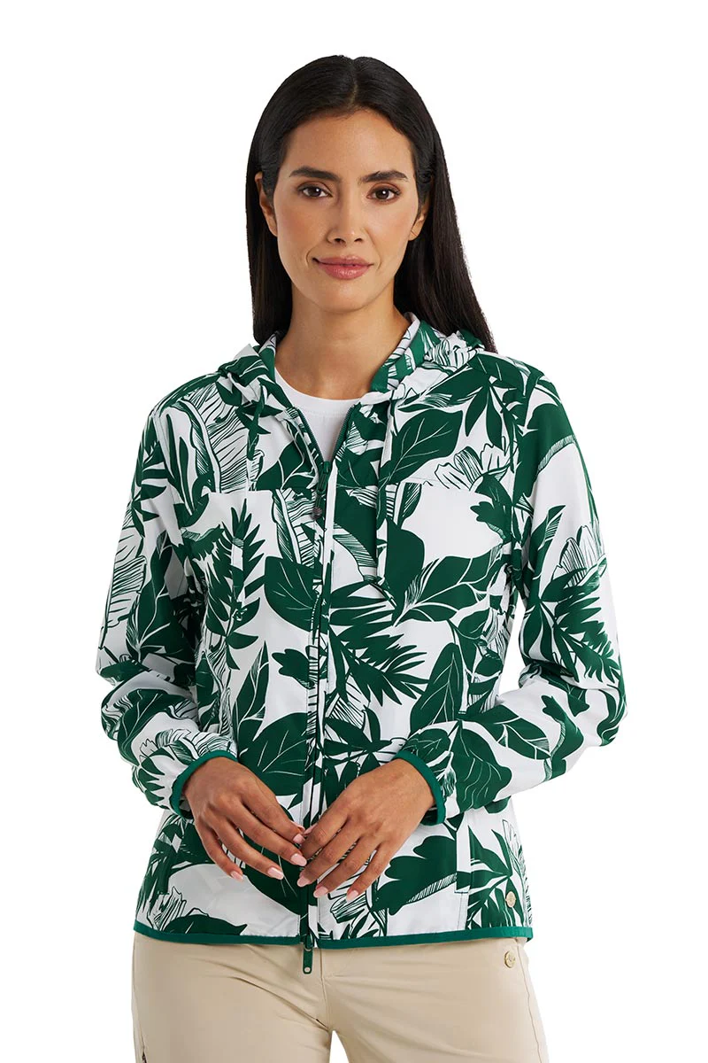 Women's Arcadian Packable Jacket | Eden Palm Paradise - Image 6