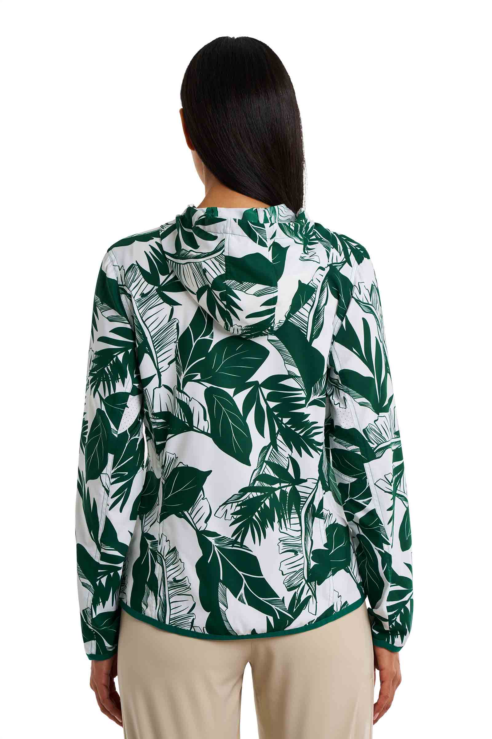 Women's Arcadian Packable Jacket | Eden Palm Paradise - Image 8