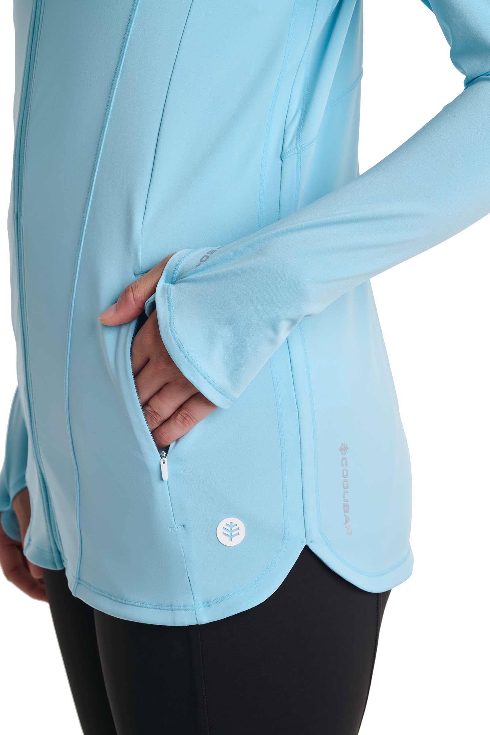 Women's Astir Full-Zip Jacket | Arctic Blue - Image 10
