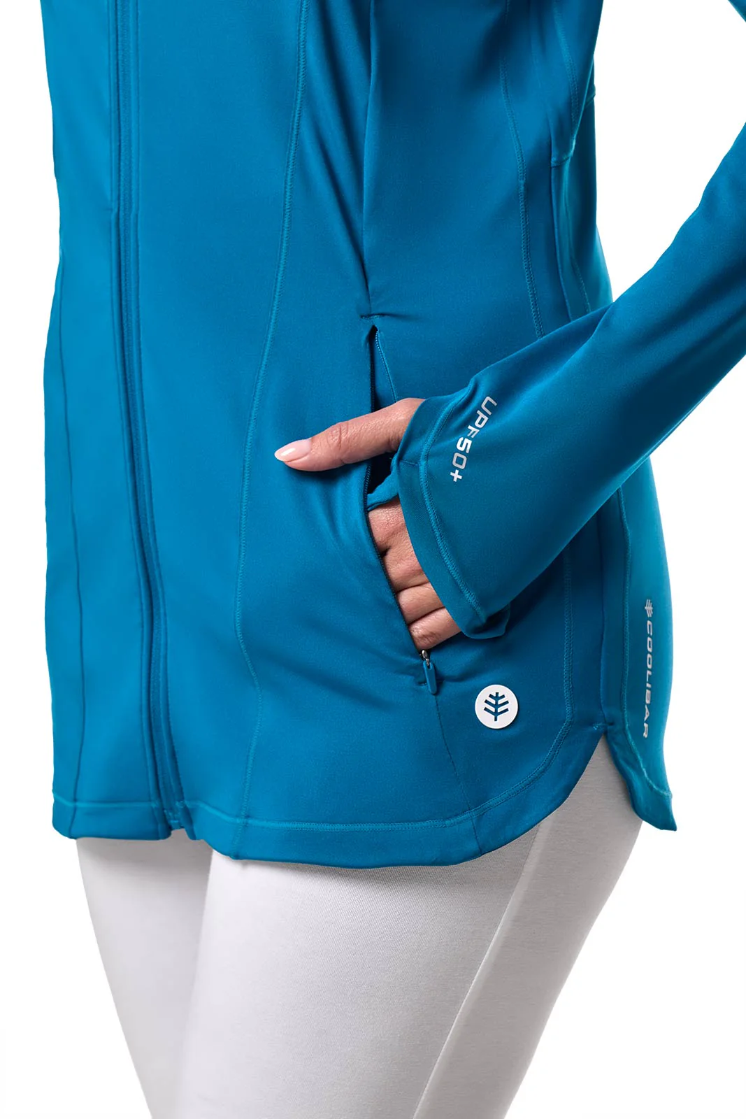 Women's Astir Full-Zip Jacket | Bluejay - Image 8