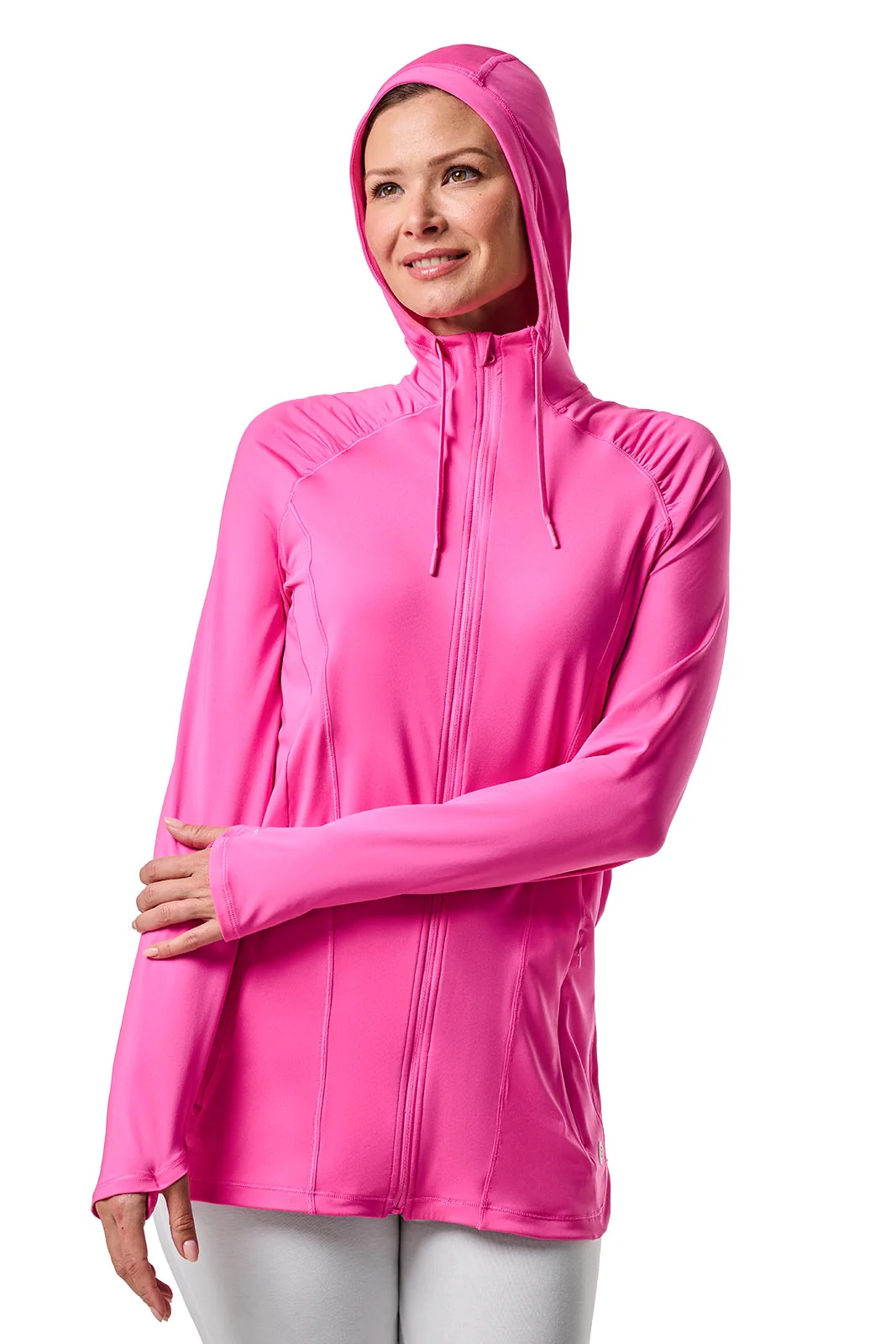 Women's Astir Full-Zip Jacket | Tulip Pink - Image 5