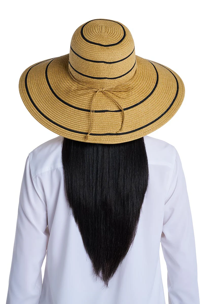 Aubrey Wide Brim Beach Hat | Natural - Image 4
