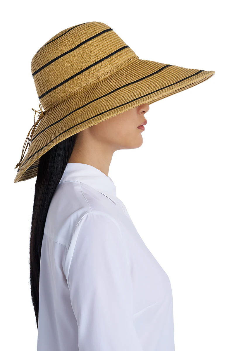 Aubrey Wide Brim Beach Hat | Natural - Image 5