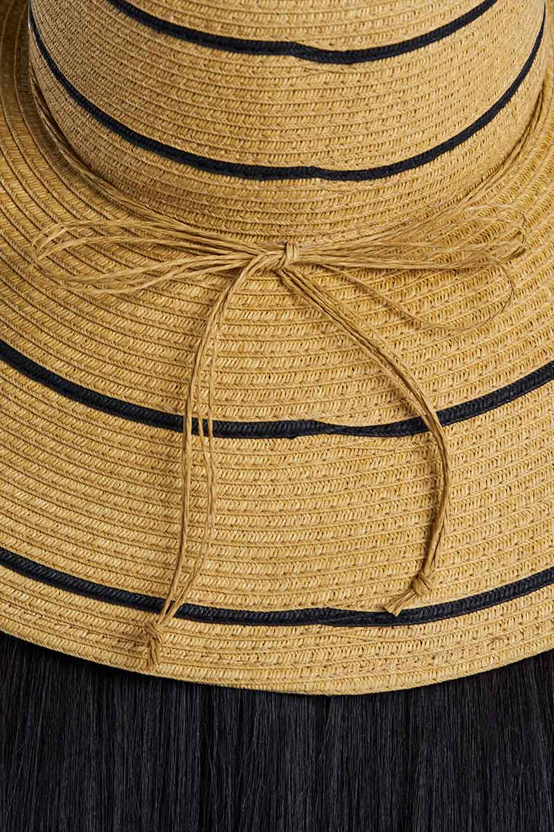 Aubrey Wide Brim Beach Hat | Natural - Image 8