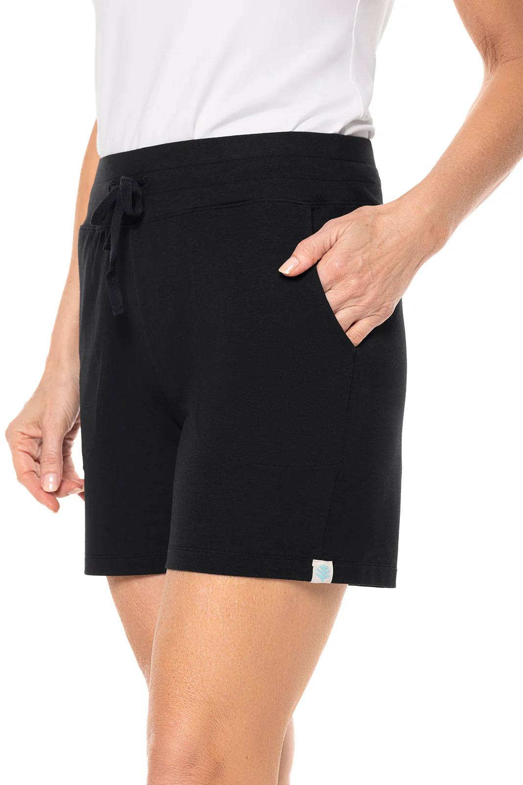 Women's Aventura Knit Shorts | Black - Image 3