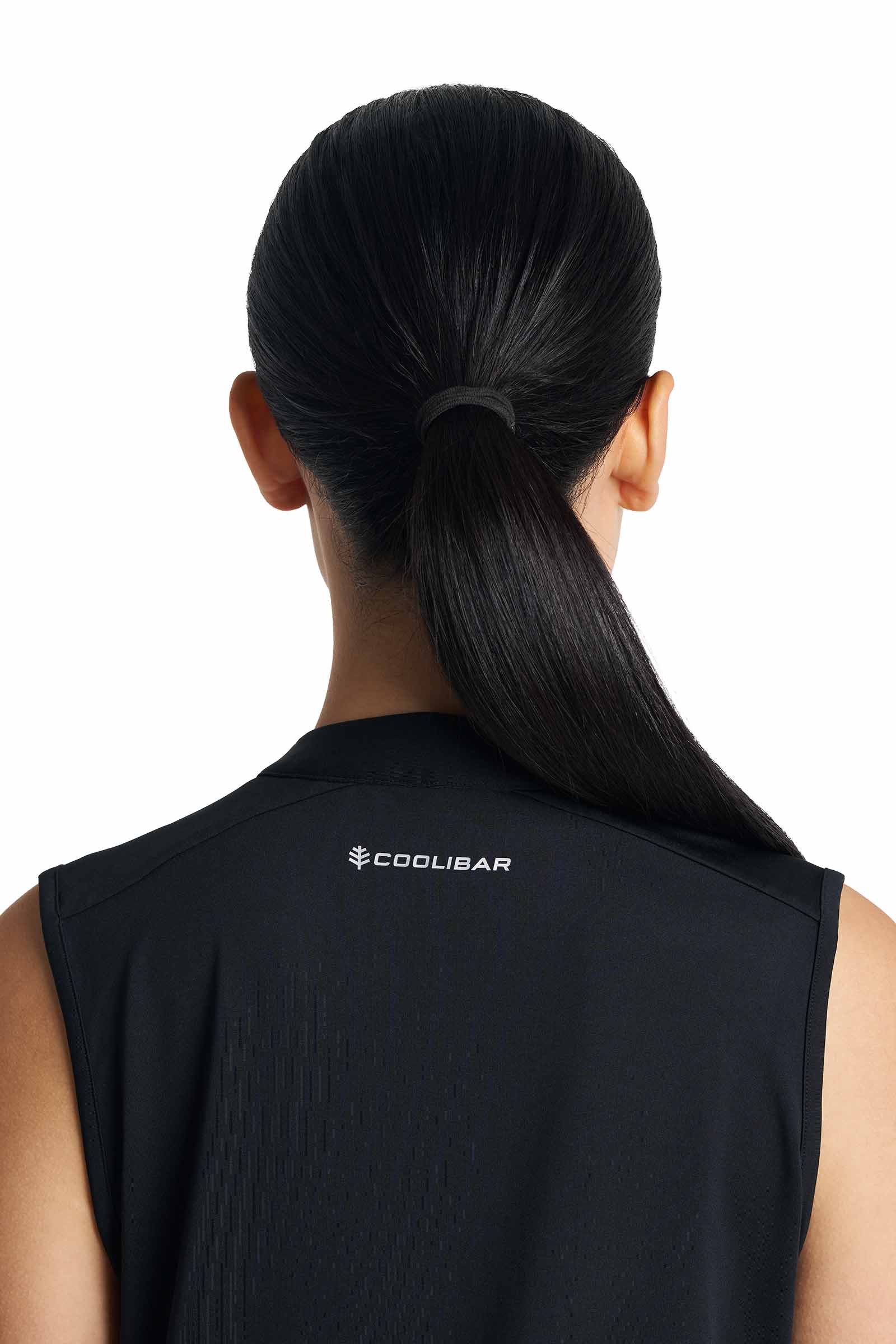 Women's Backspin Sleeveless Golf Dress | Black - Image 6