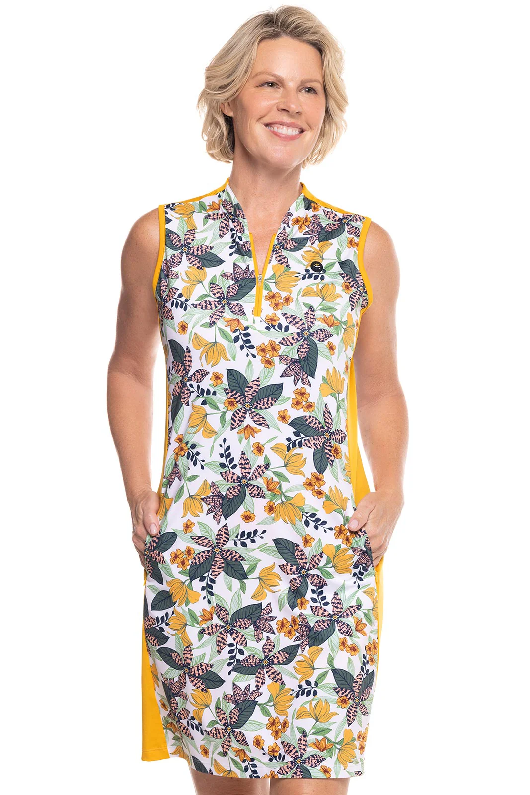 Women's Backspin Golf Sleeveless Dress | Regular Parent - Image 5