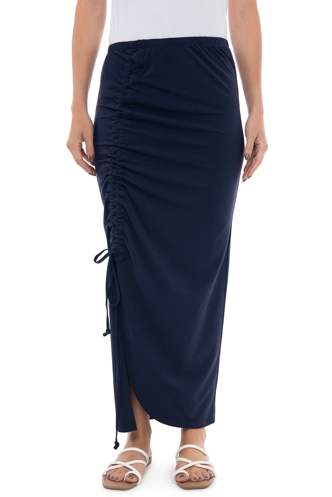 Women's Bayfront Ruched Maxi Skirt | Clearance Parent - Image 2