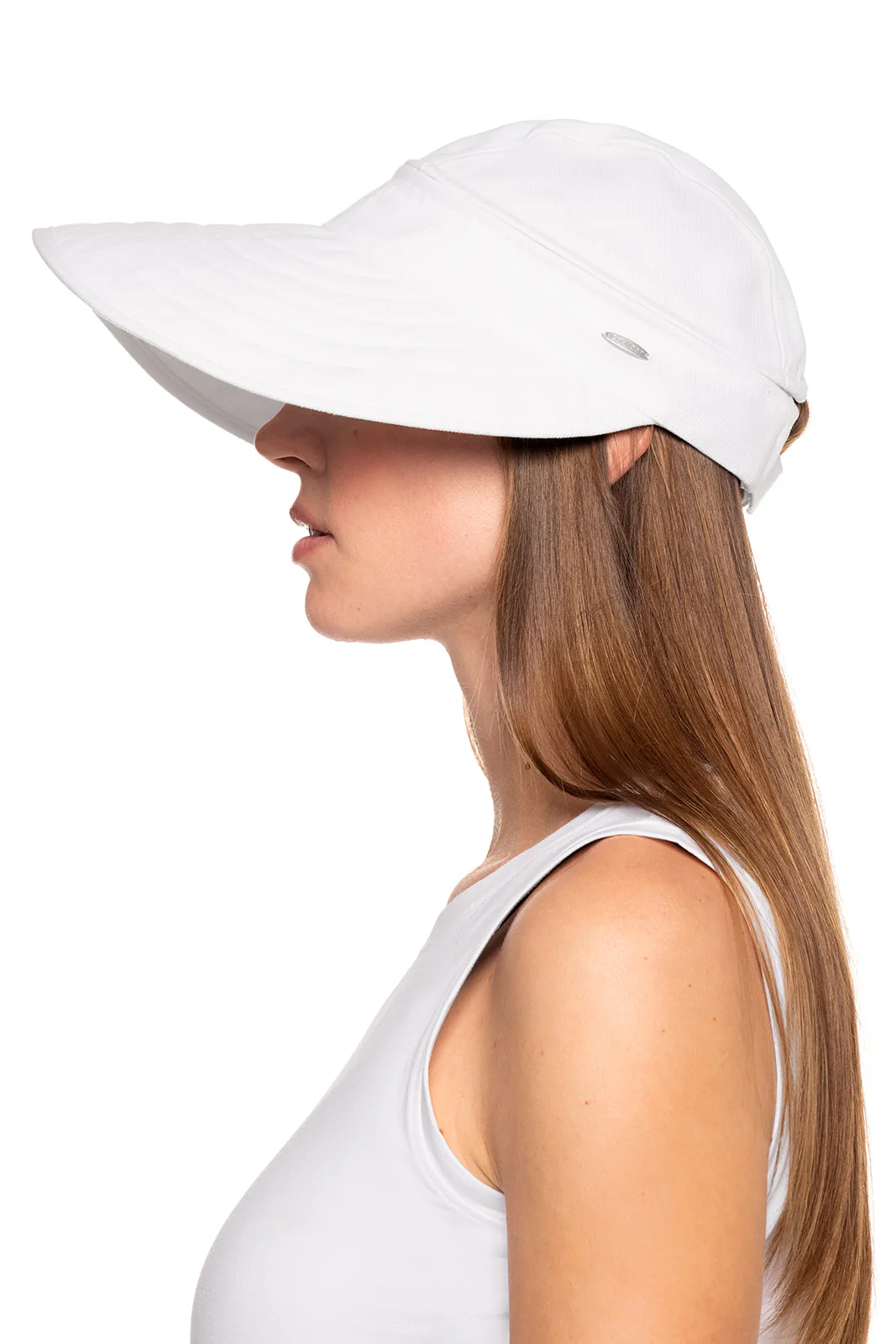 Bel Aire Zip-Off Visor | White - Image 4