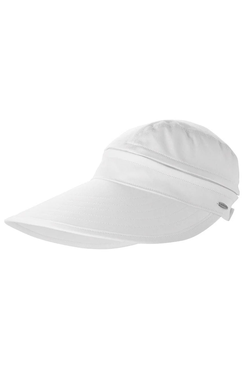 Bel Aire Zip-Off Visor | White - Image 6