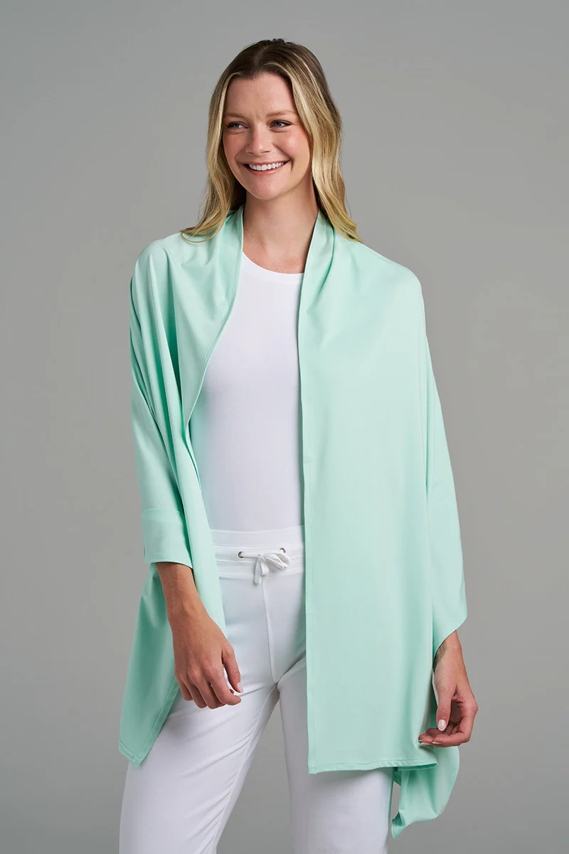 Women's Bhakti Shawl | Honeydew - Image 2