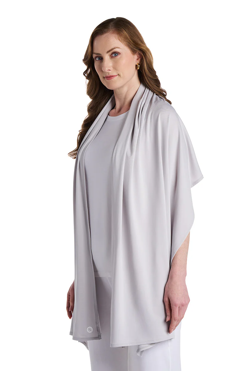 Women's Bhakti Shawl | Sleek Grey - Image 5