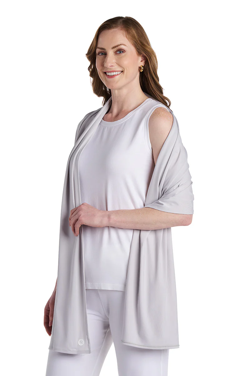 Women's Bhakti Shawl | Sleek Grey - Image 6
