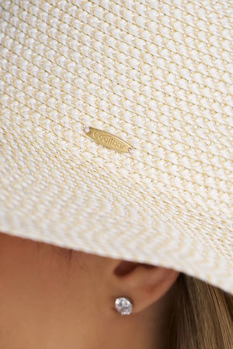 Blake Elegant Floppy Hat | Ivory - Image 9