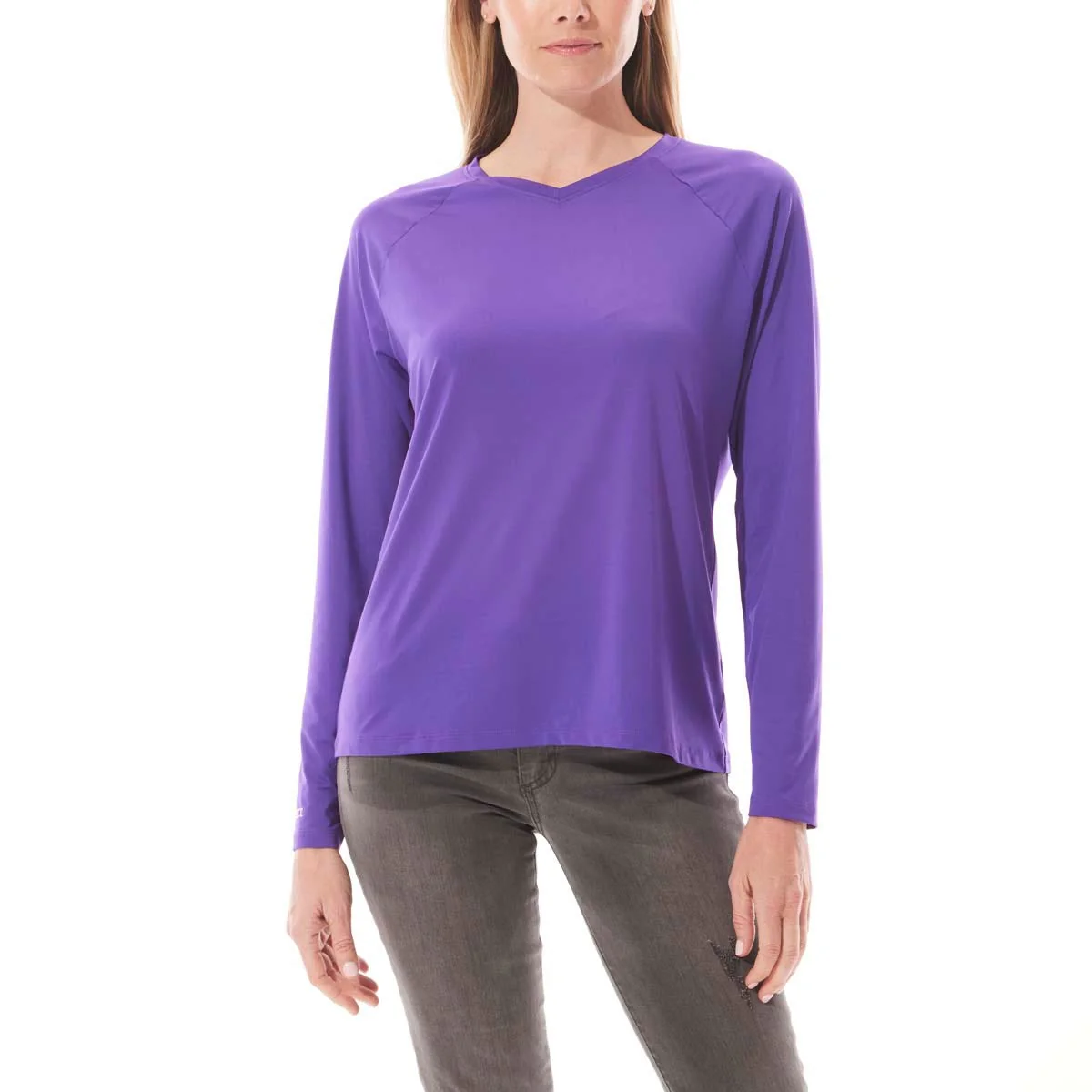 Women's Bosun V-Neck Long Sleeve Tee | Regular Parent