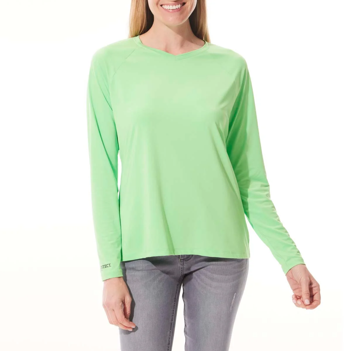 Women's Bosun V-Neck Long Sleeve Tee | Regular Parent - Image 2
