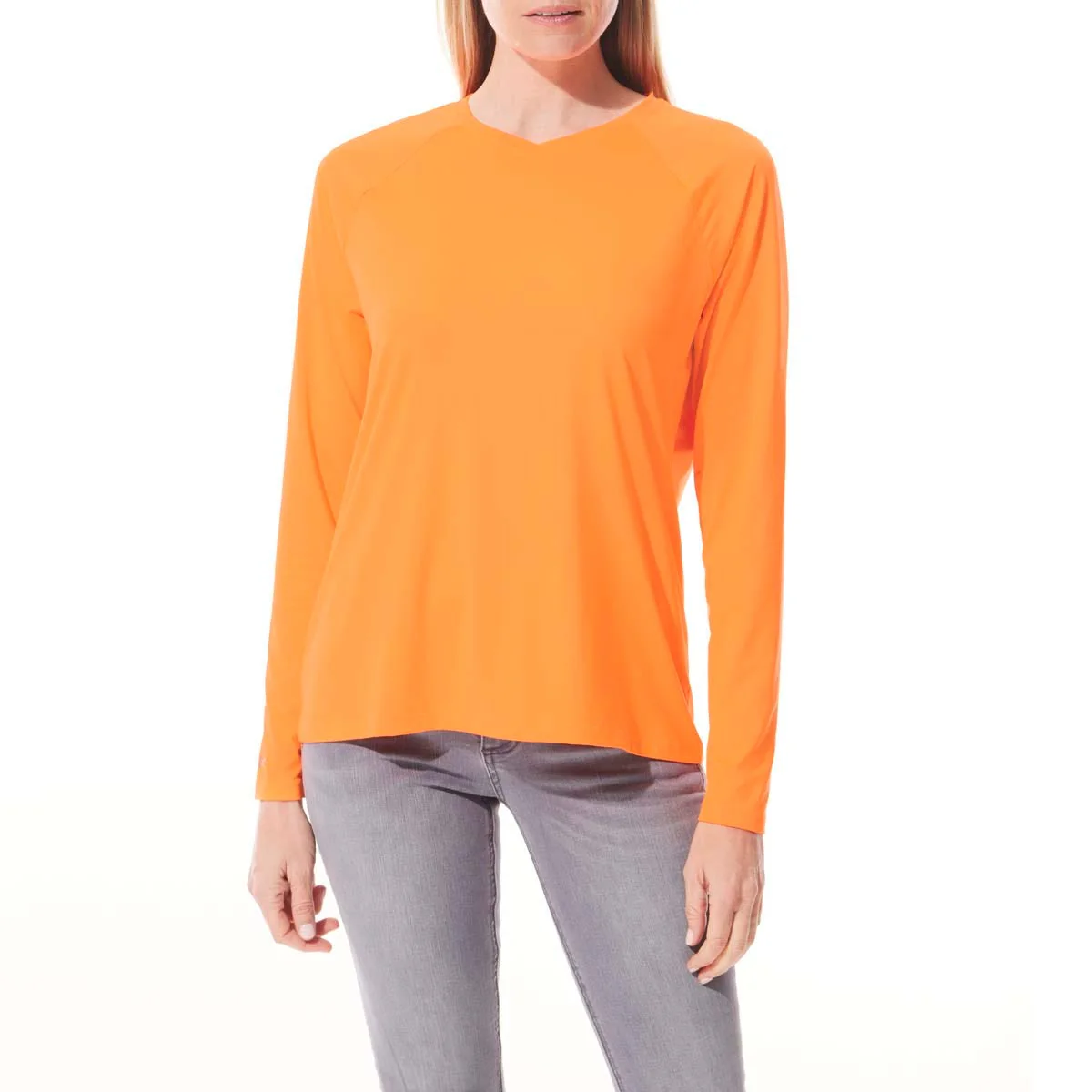 Women's Bosun V-Neck Long Sleeve Tee | Regular Parent - Image 3