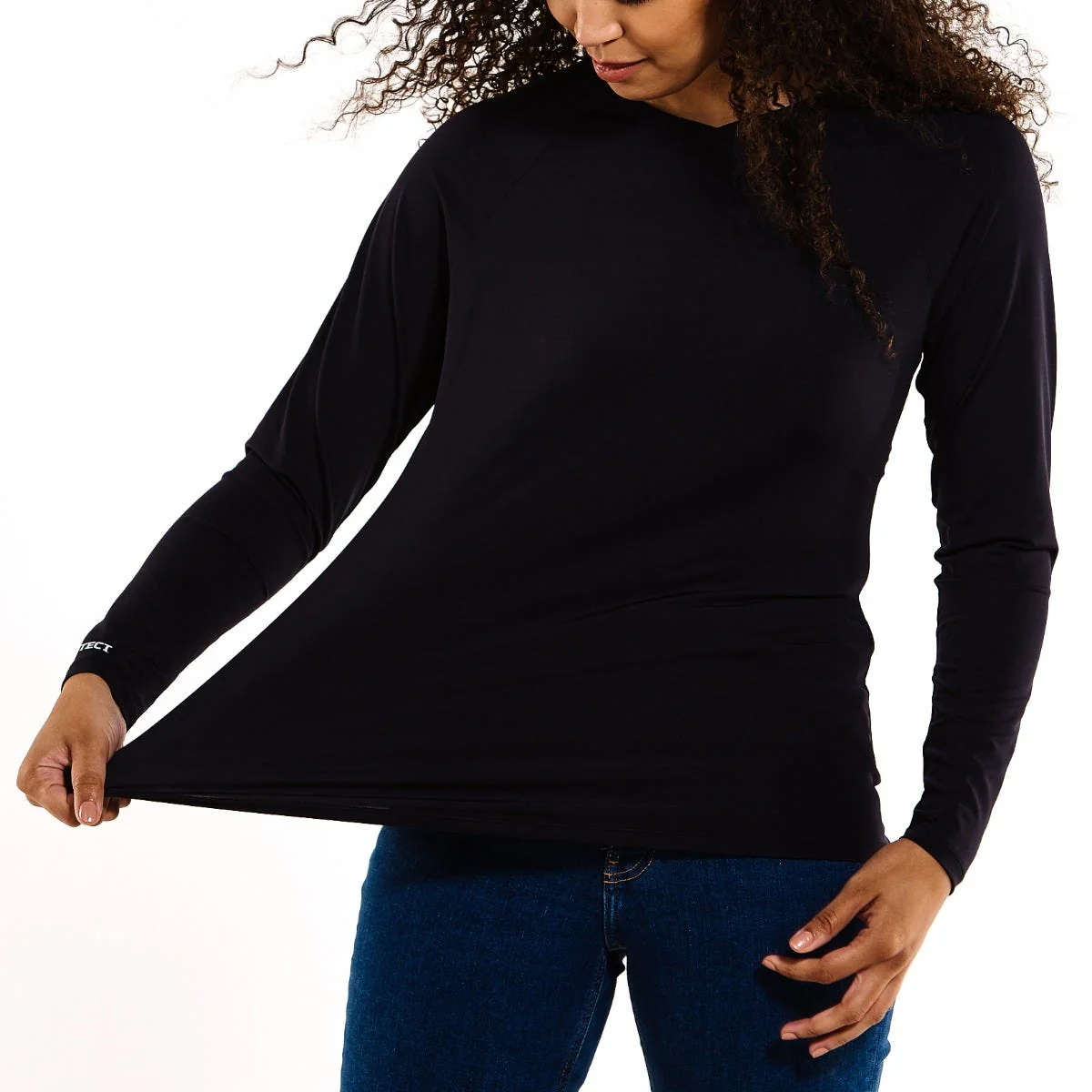 Women's Bosun V-Neck Long Sleeve Tee | Regular Parent - Image 7
