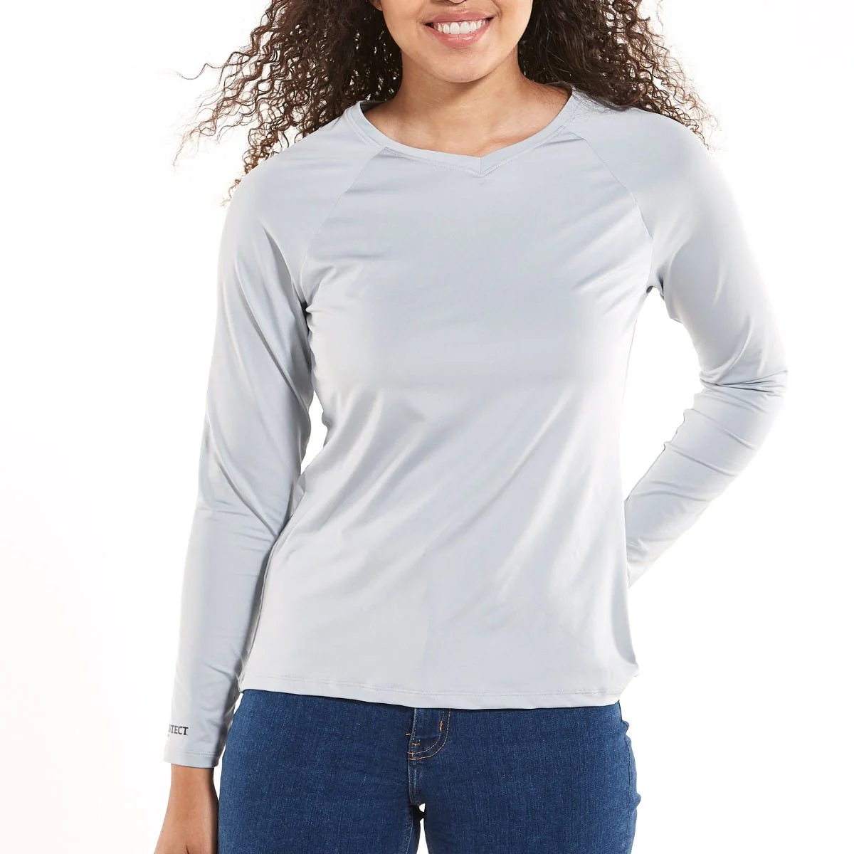 Women's Bosun V-Neck Long Sleeve Tee | Regular Parent - Image 9