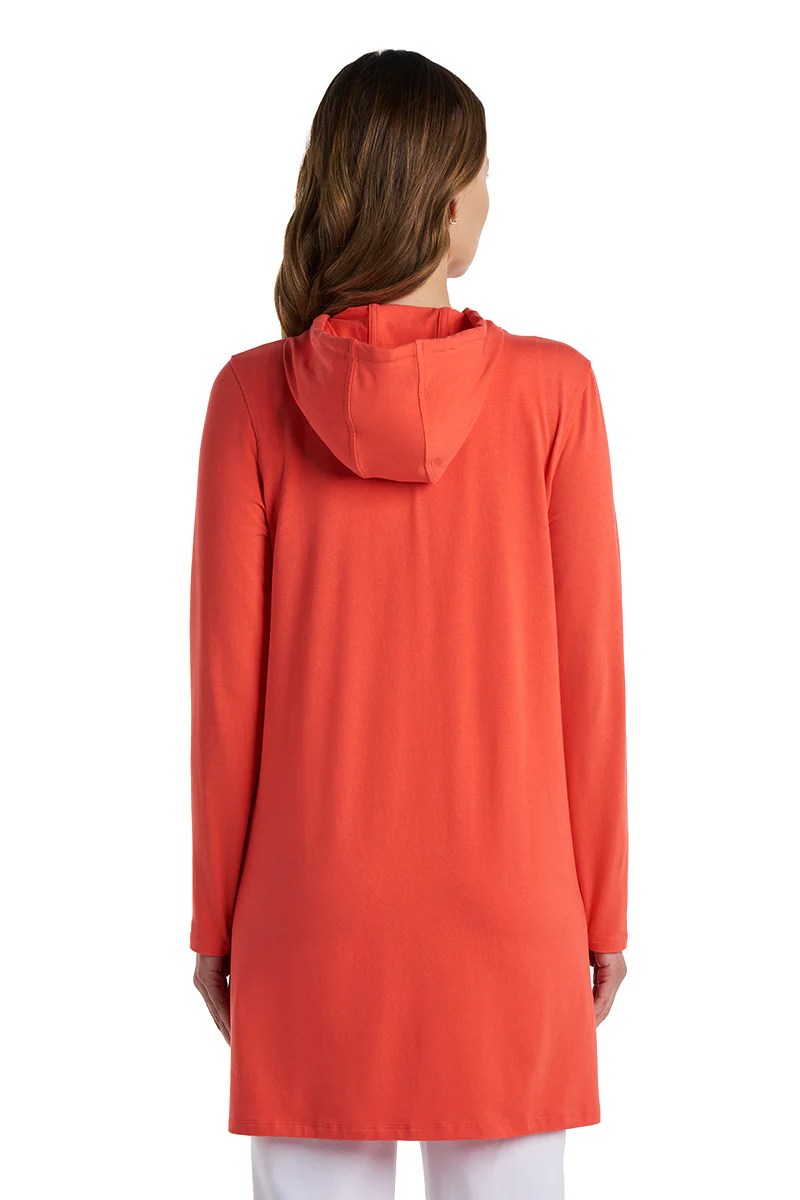 Women's Cabana Hoodie | Coral Reef - Image 4