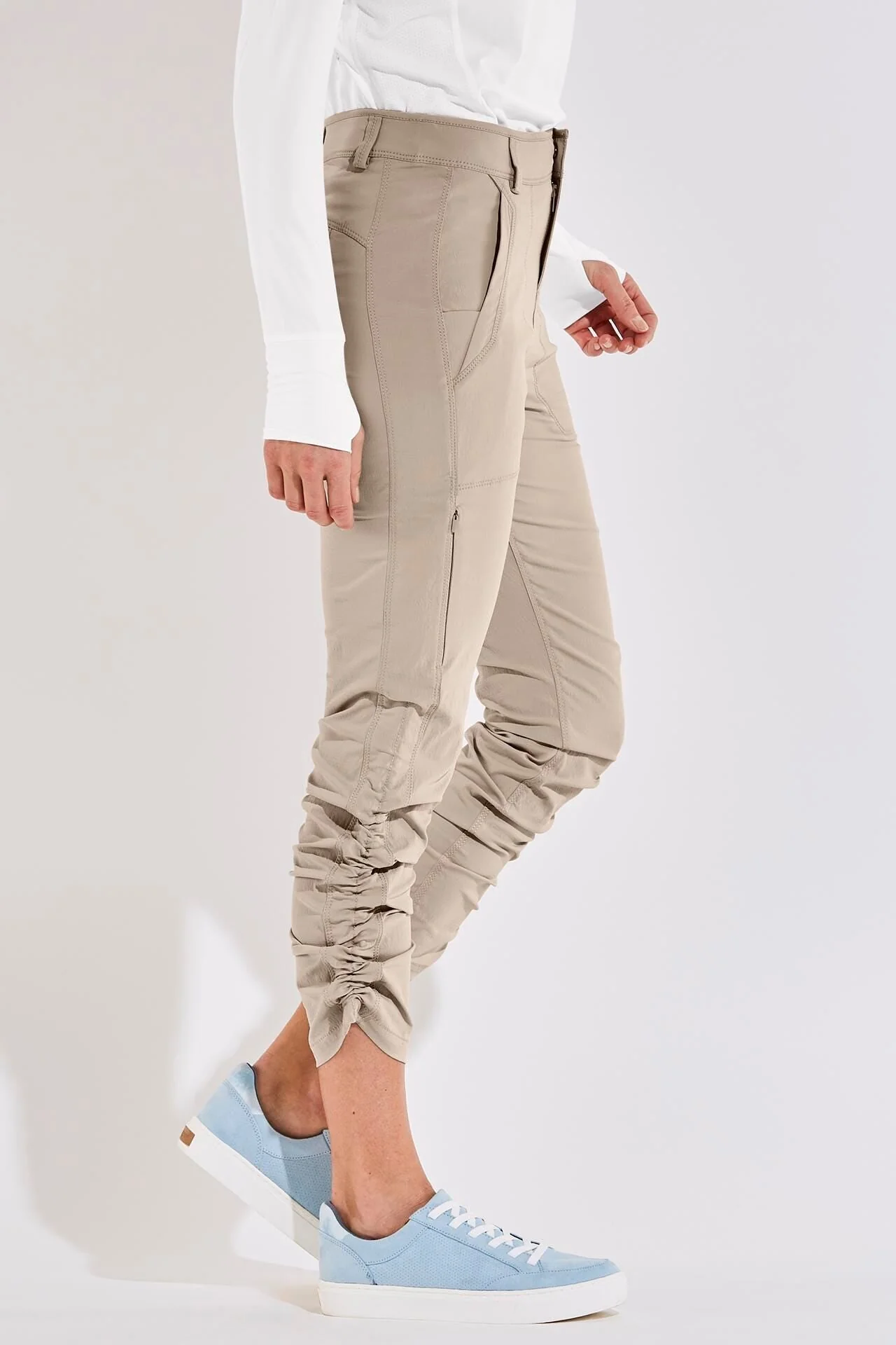 Women's Caleta Fishing Pants | Suede - Image 3