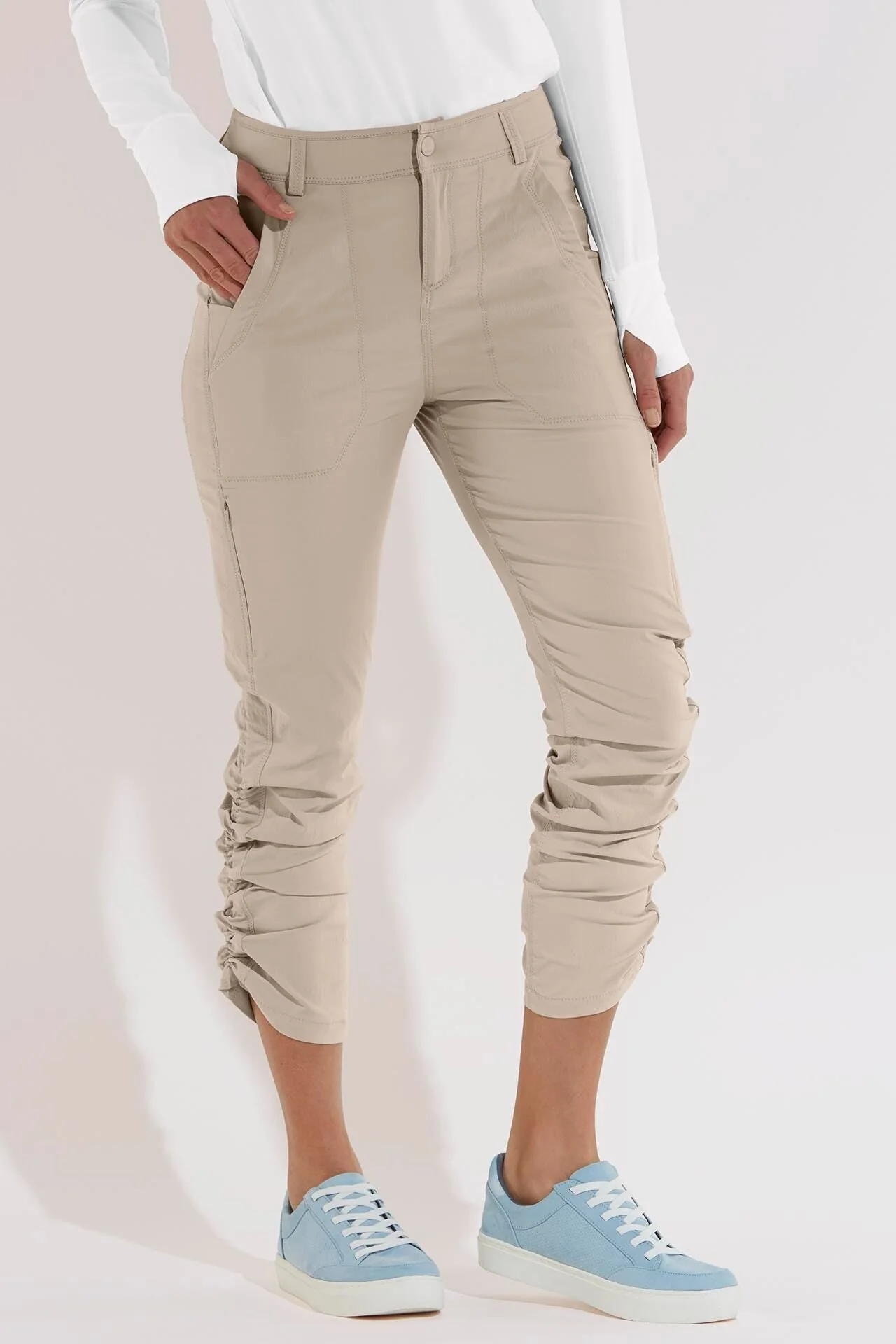Women's Caleta Fishing Pants | Suede - Image 6