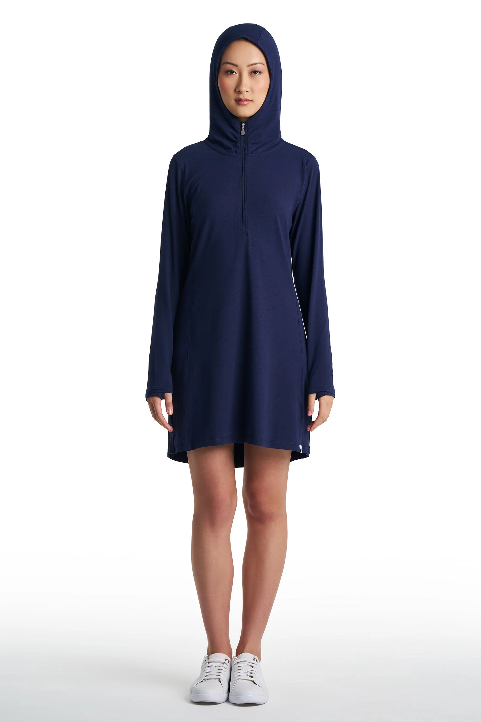 Women's Catalina Beach Cover-Up Dress 2.0 | Navy - Image 11