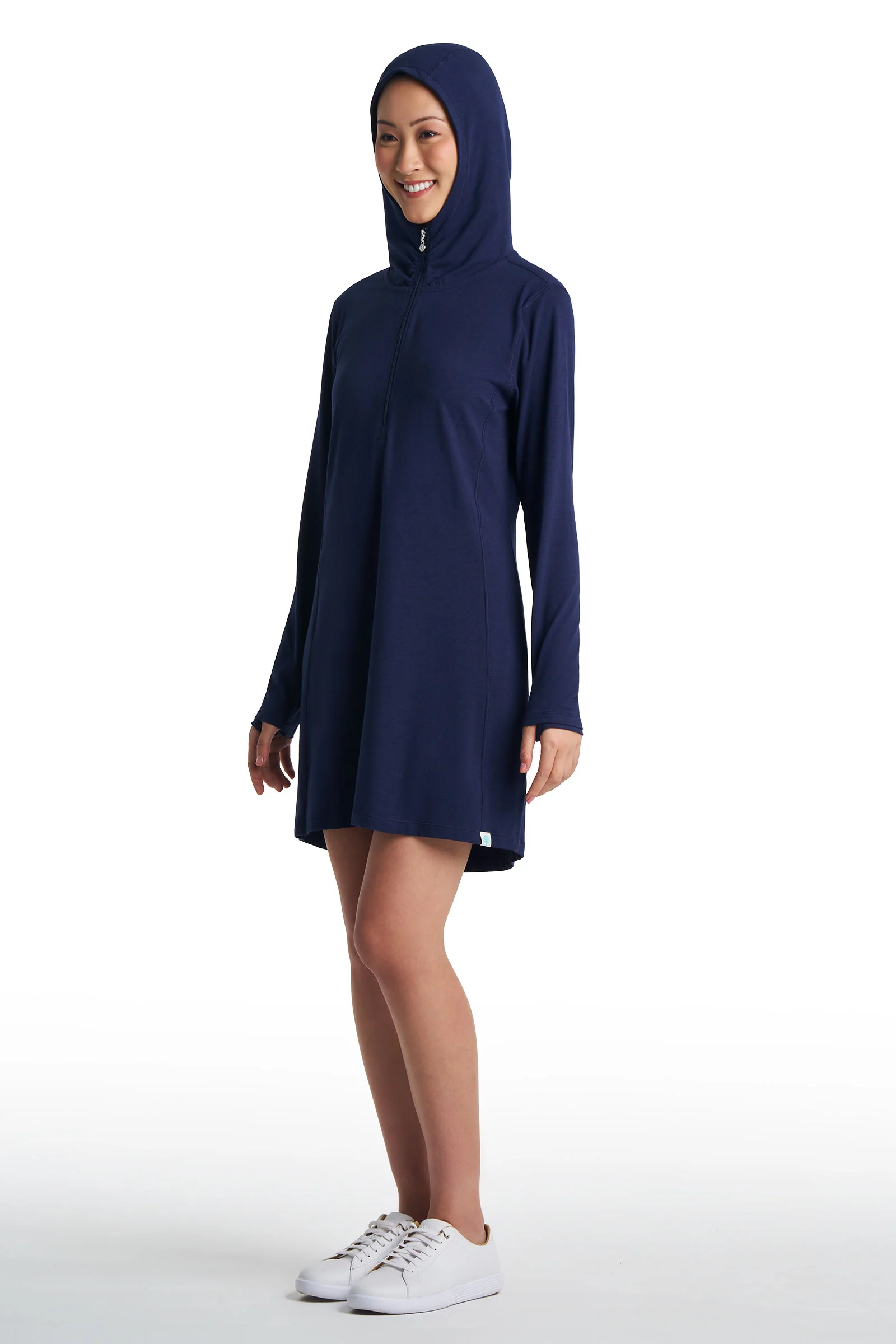 Women's Catalina Beach Cover-Up Dress 2.0 | Navy - Image 12