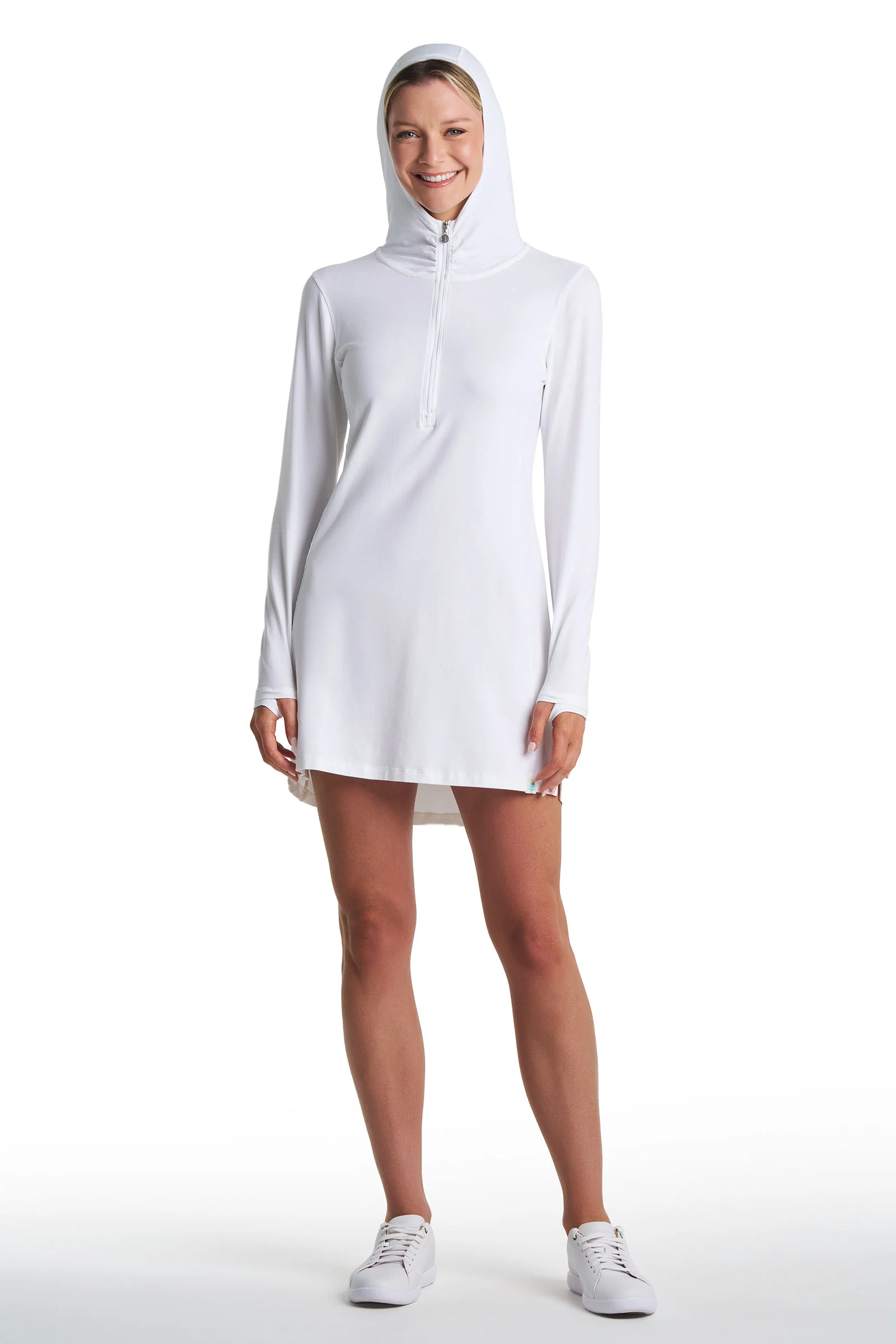 Women's Catalina Beach Cover-Up Dress 2.0 | White - Image 10