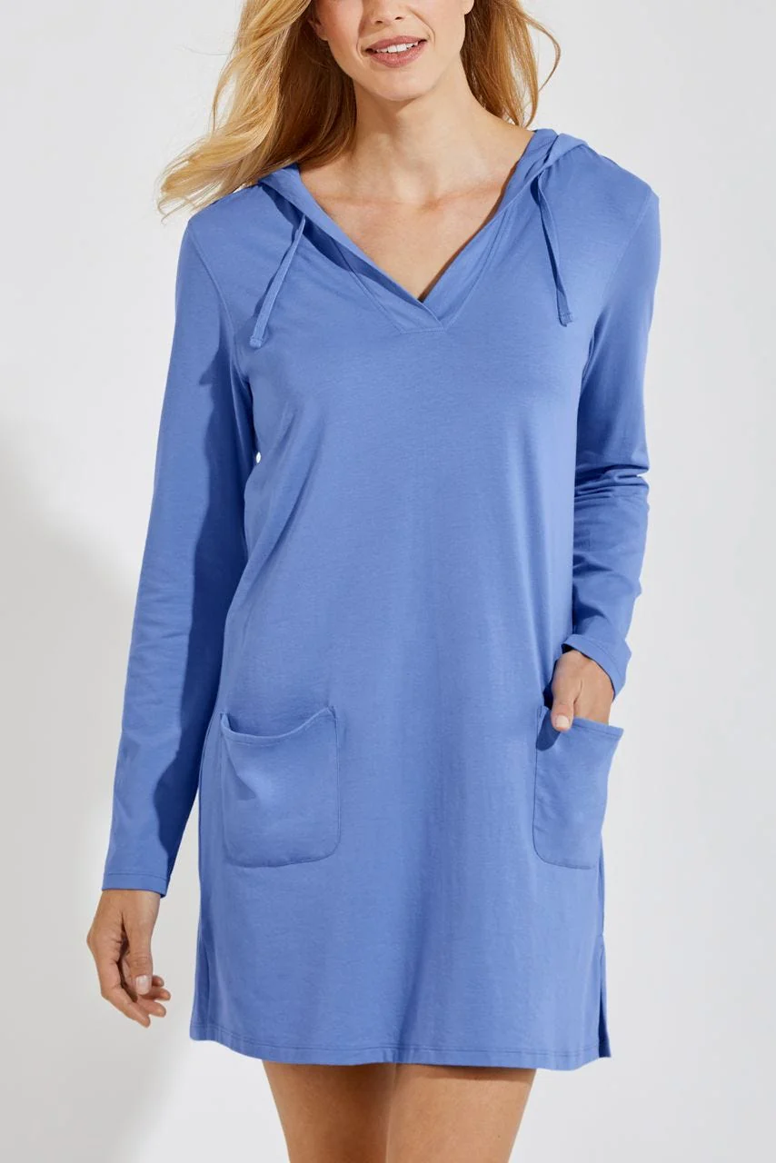 Hoodie Cover-Up Dress with Pockets | Clearance Parent - Image 4