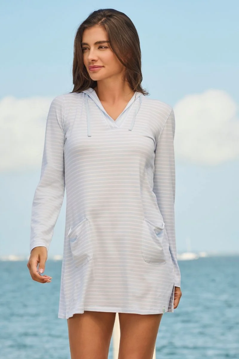 Hoodie Cover-Up Dress with Pockets | Clearance Parent - Image 5