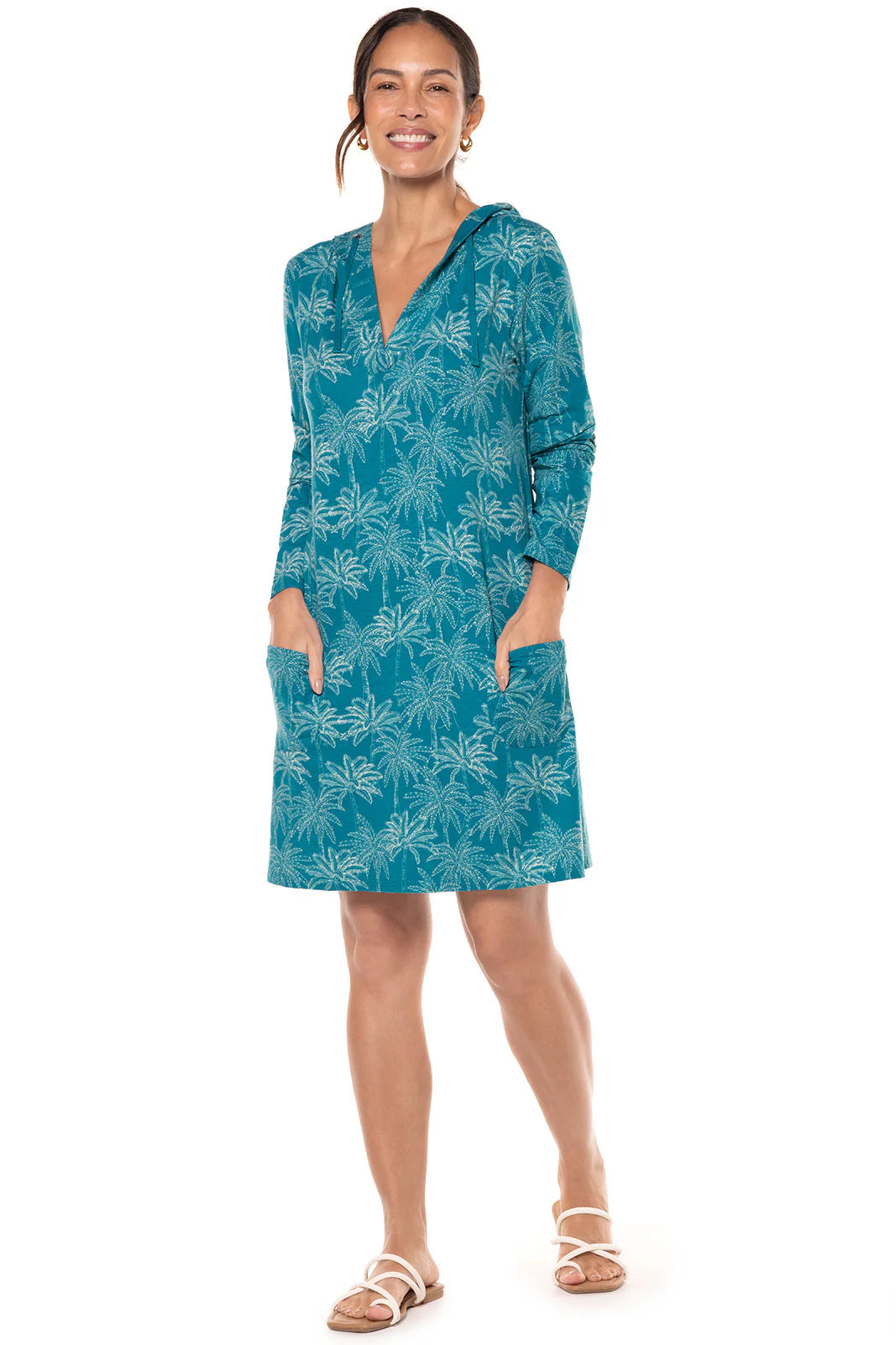 Hoodie Cover-Up Dress with Pockets | Clearance Parent - Image 14