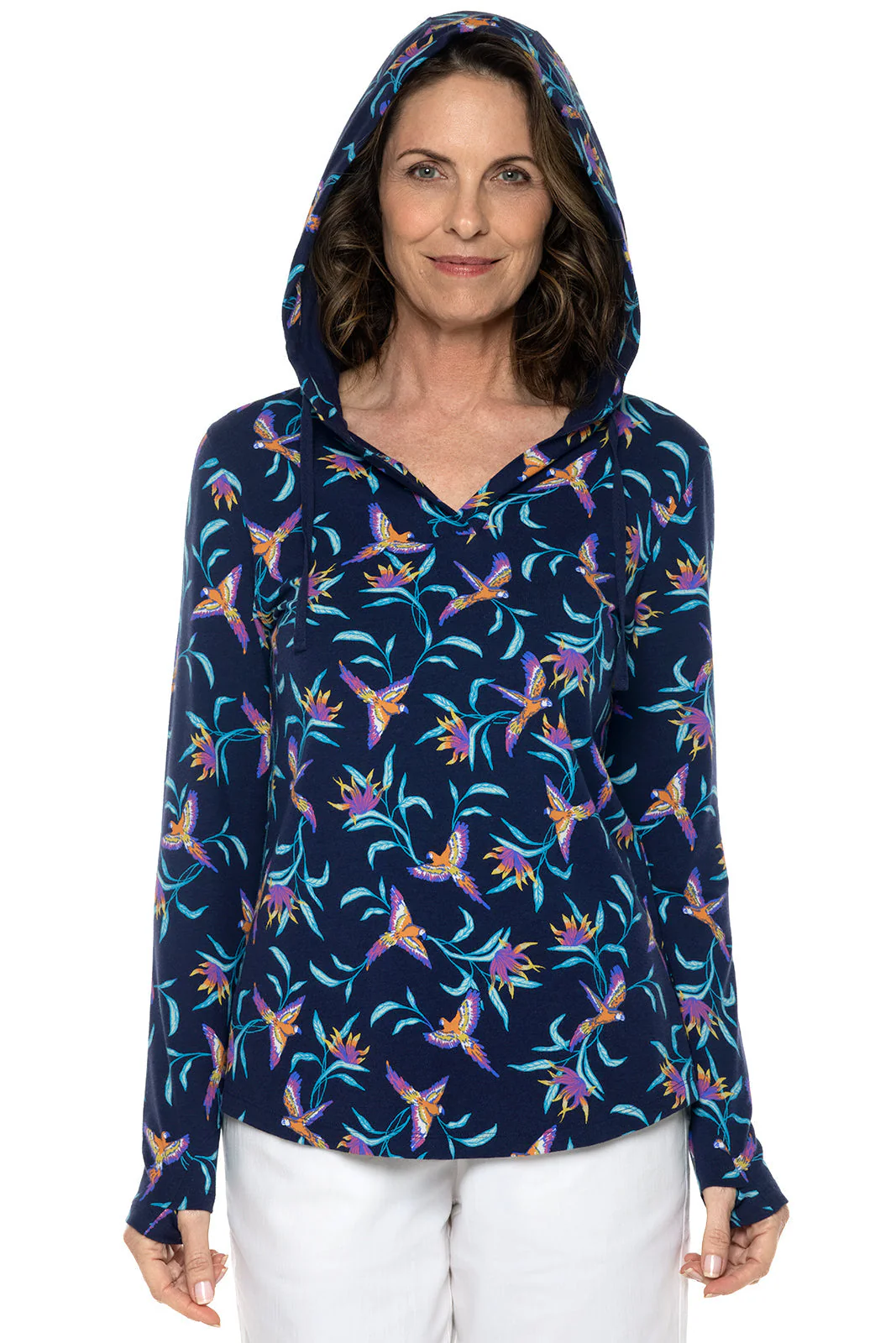 Women's Catalina Hoodie Tunic Top | Clearance Parent - Image 2