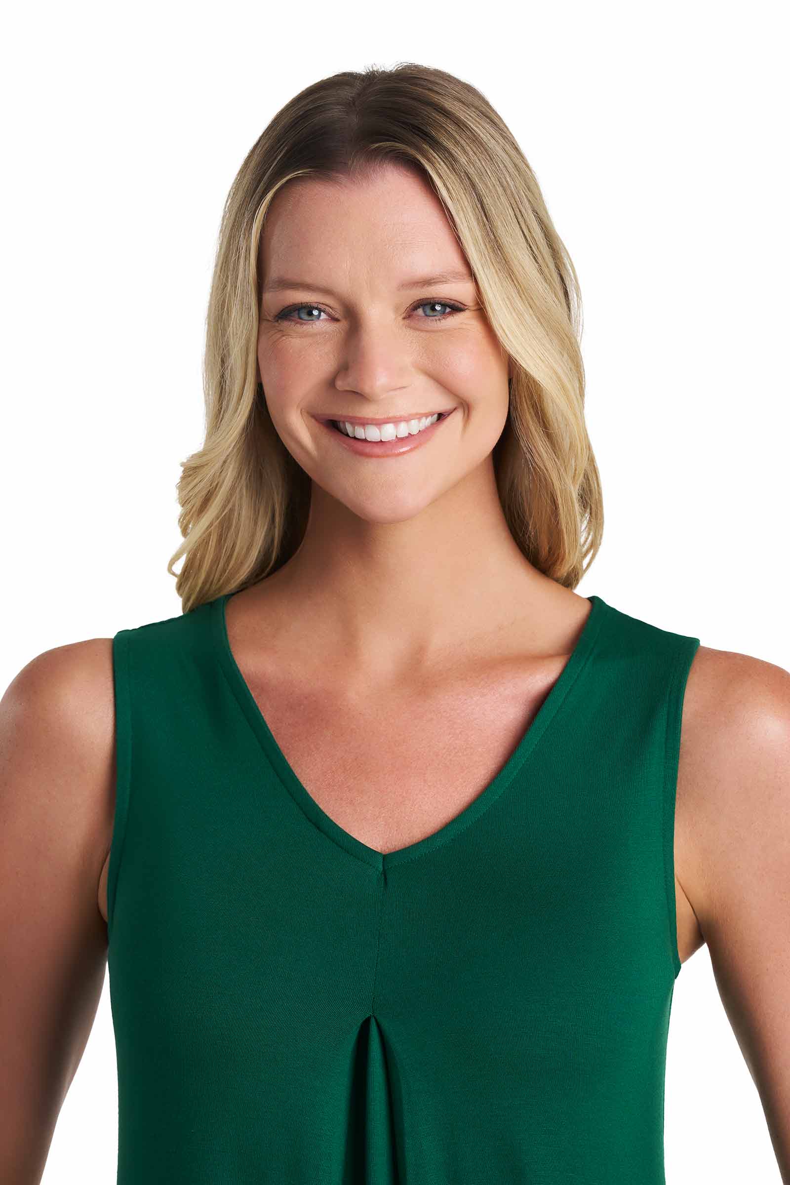 Women's Coco Walk Sleeveless Maxi Dress | Eden Green - Image 6