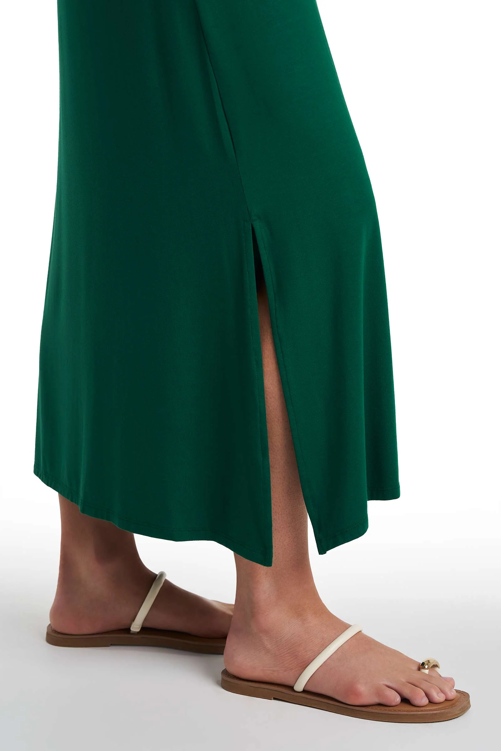 Women's Coco Walk Sleeveless Maxi Dress | Eden Green - Image 8