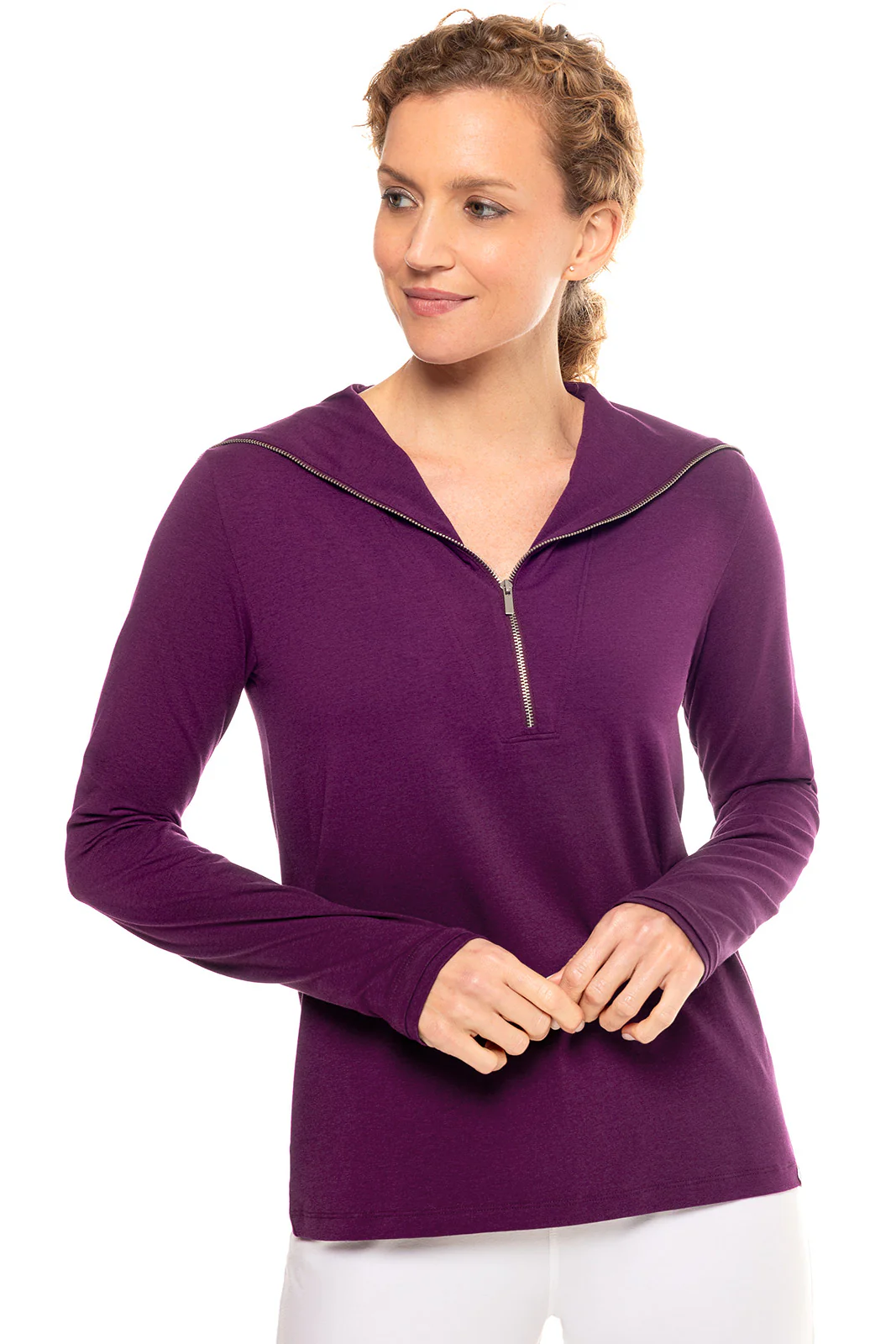 Women's Collins 3/4 Zip | Regular Parent - Image 3