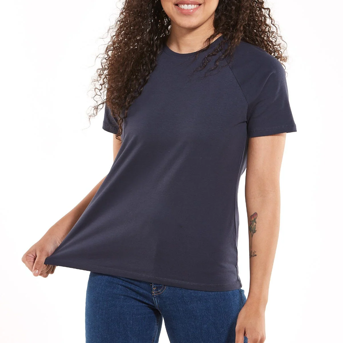Women's Contractor Short Sleeve Tee | Charcoal - Image 2