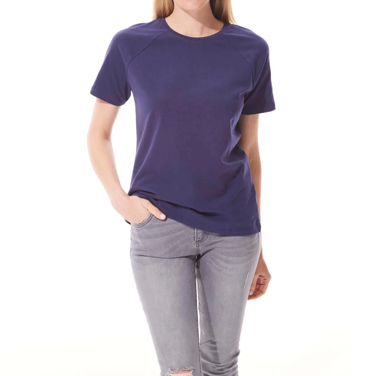 Women's Contractor Short Sleeve Tee | Midnight Blue - Image 2